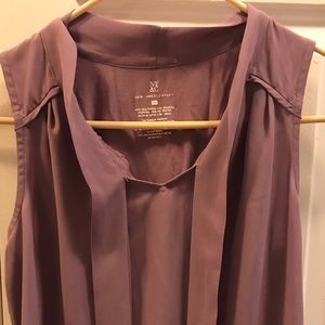 Purple New York and company work tank top
